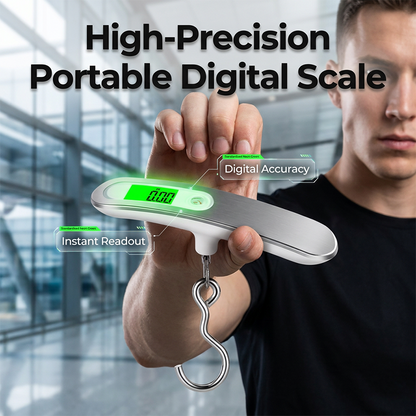 Precision Hanging Scale 📟—Know your weight – anywhere💕