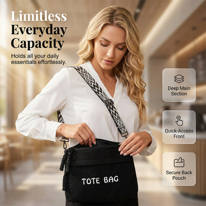 ✨🔥Women's Vintage Large-Capacity Crossbody Bag
