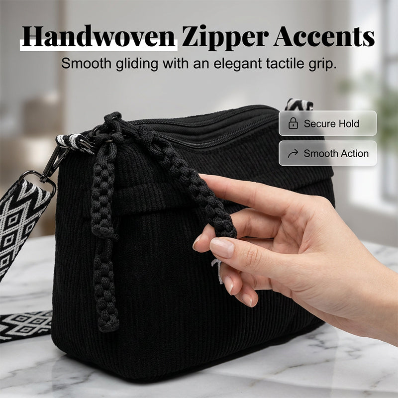✨🔥Women's Vintage Large-Capacity Crossbody Bag