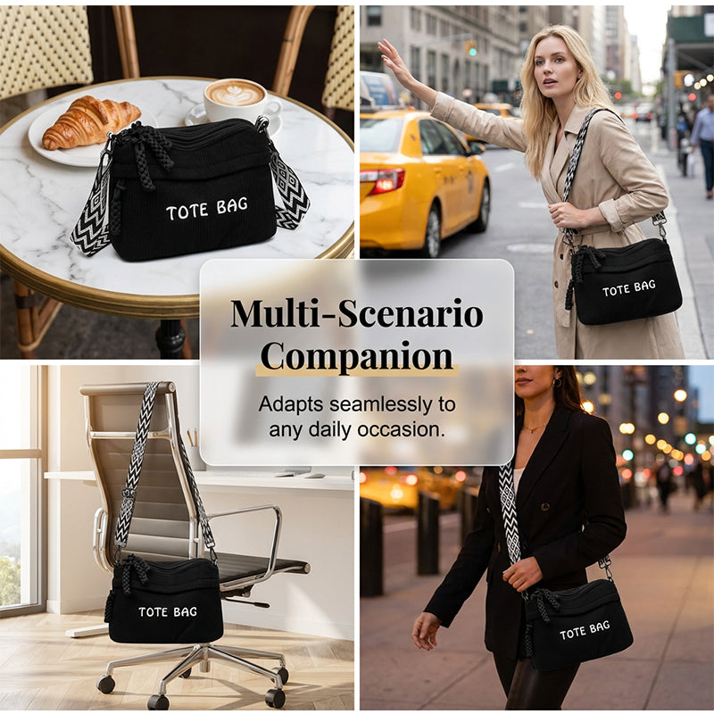 ✨🔥Women's Vintage Large-Capacity Crossbody Bag