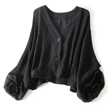 ☀️💕Women Lightweight Sun Protection Shirt Loose Sheer Casual Jacket