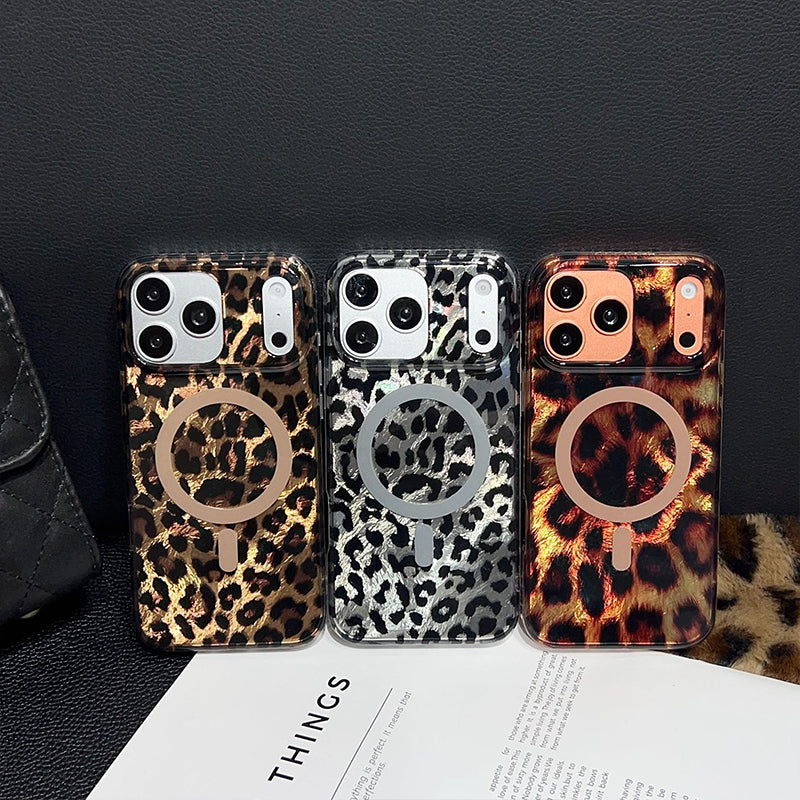 ❤️Magnetic Leopard Print Phone Case