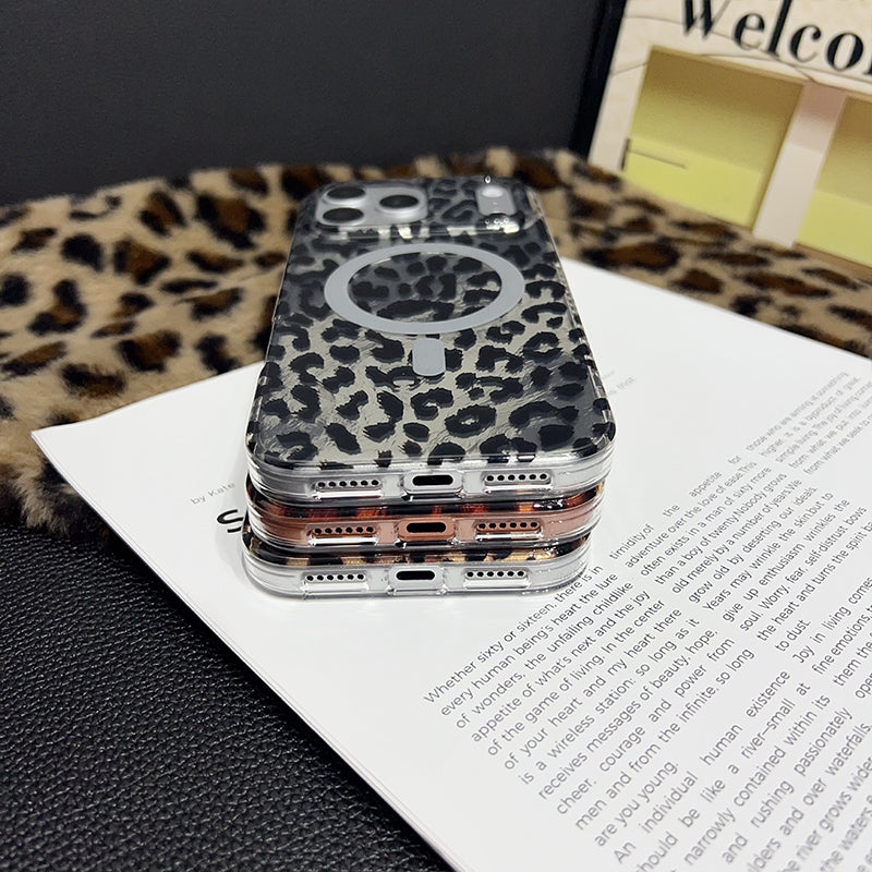 ❤️Magnetic Leopard Print Phone Case