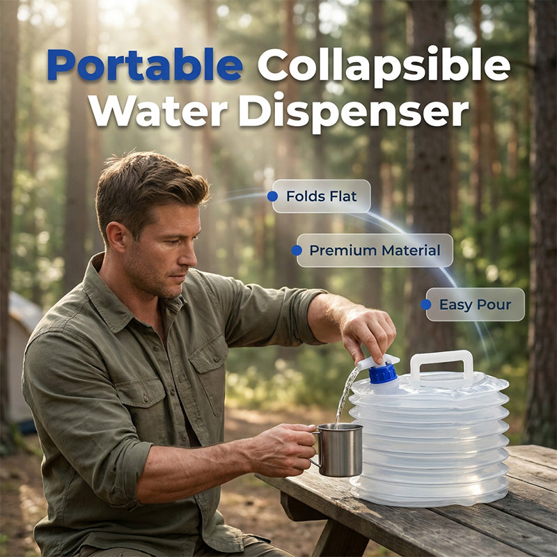 Collapsible Water Container with Spigot 🪣🚰