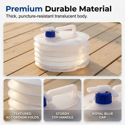 Collapsible Water Container with Spigot 🪣🚰