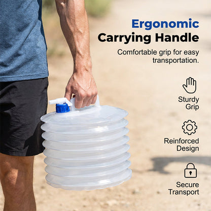 Collapsible Water Container with Spigot 🪣🚰