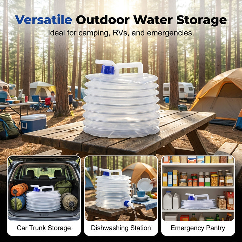 Collapsible Water Container with Spigot 🪣🚰