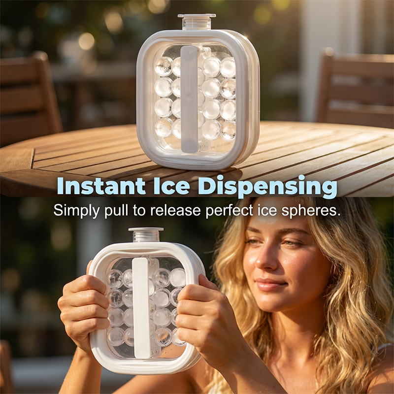 🧊Portable Silicone Ice Ball Maker Kettle
