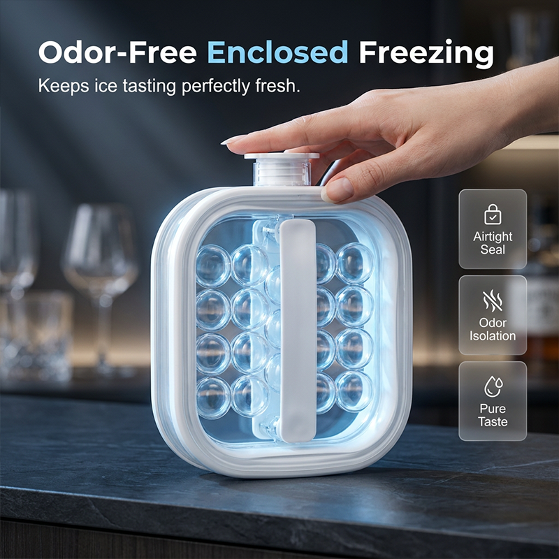 🧊Portable Silicone Ice Ball Maker Kettle