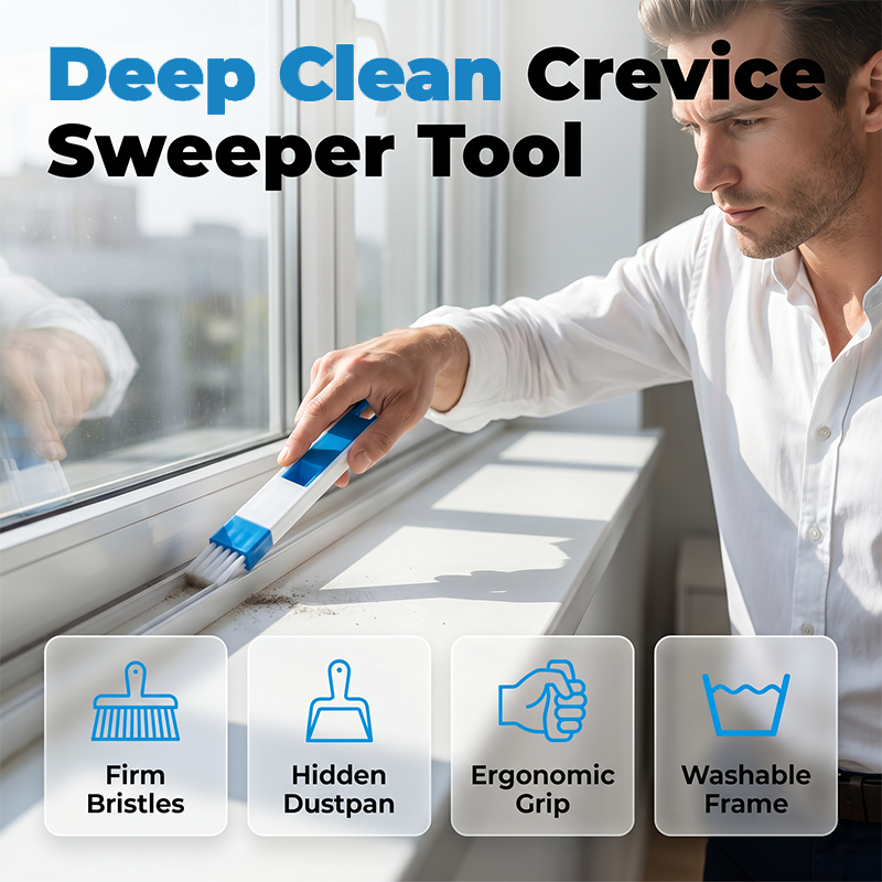 2-in-1 Window Groove Cleaning Brush🧹