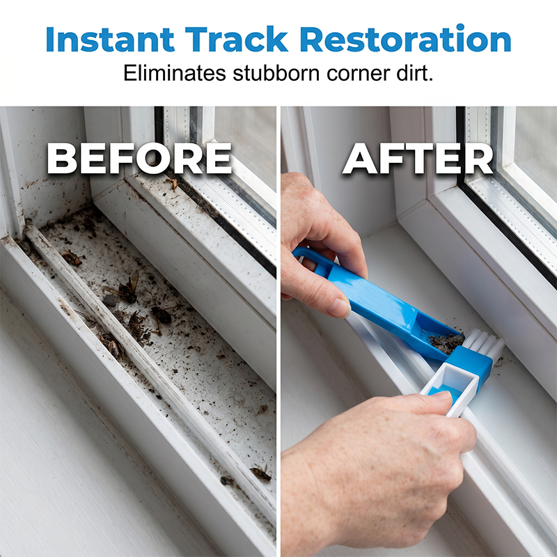 2-in-1 Window Groove Cleaning Brush🧹