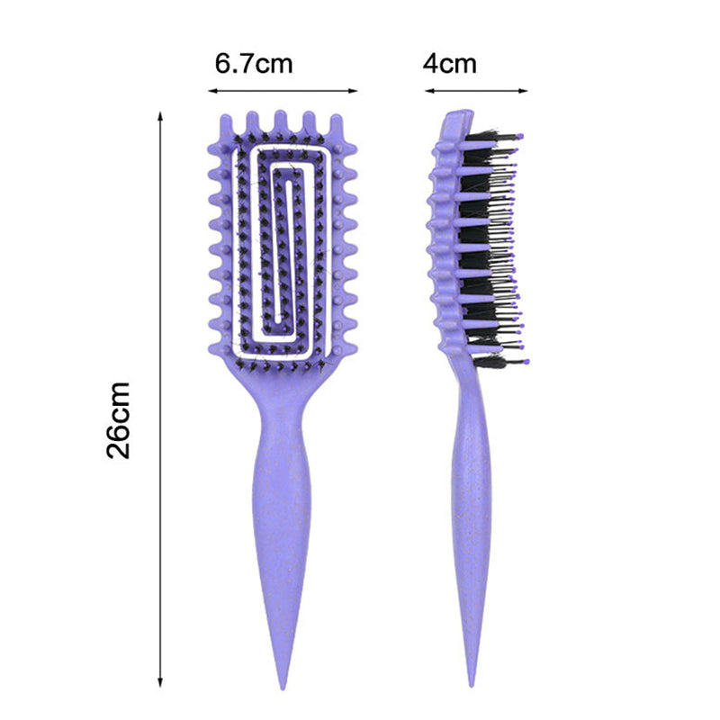 Ventilated Detangling Brush for Curly Hair 💇‍♀️💕