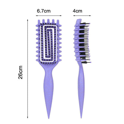 Ventilated Detangling Brush for Curly Hair 💇‍♀️💕