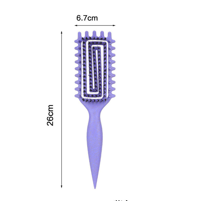 Ventilated Detangling Brush for Curly Hair 💇‍♀️💕