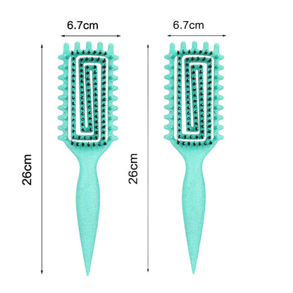 Ventilated Detangling Brush for Curly Hair 💇‍♀️💕