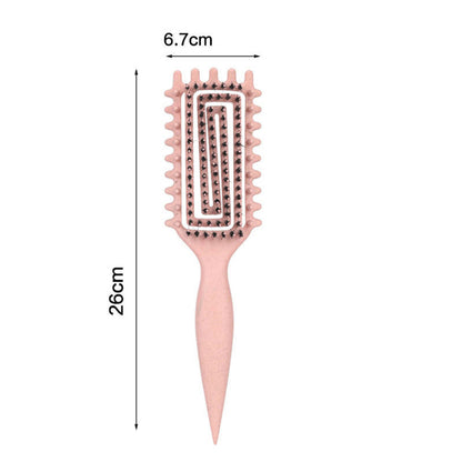 Ventilated Detangling Brush for Curly Hair 💇‍♀️💕