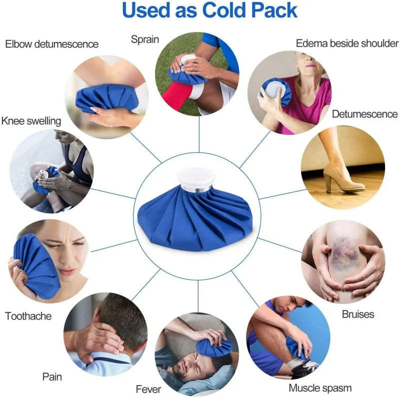 📢📢 BUY 1 GET 1 FREE !! ⏰ Reusable Ice Pack Bag – Hot & Cold Compress, Leak-Proof & Perfect for Injuries, Coolers & Lunchboxes 🧊✨