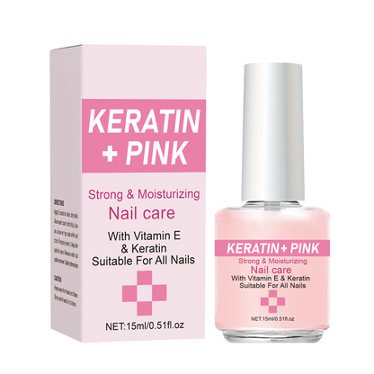 💅 Keratin Nail Strengthener & Moisturizer – Repair & Glossy Finish 🌟