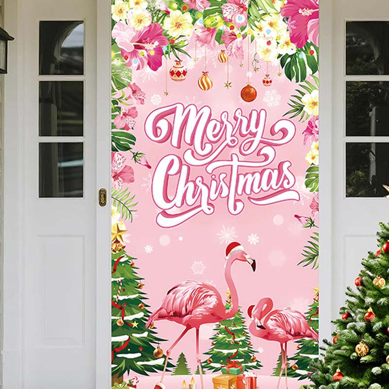 🎄 LIMITED-TIME 40% OFF! 🎅 Christmas Door Cover For Instant Holiday Decor – Fade Resistant, Multi-Scene, Vivid Prints ✨