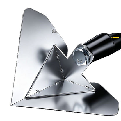 🔧 Corner Trowel: Stainless Steel Blade, Ergonomic Grip, for Flawless Internal & External Corners