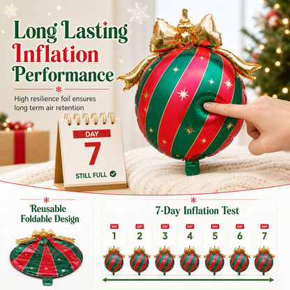 Christmas Bowknot Hanging Balloons