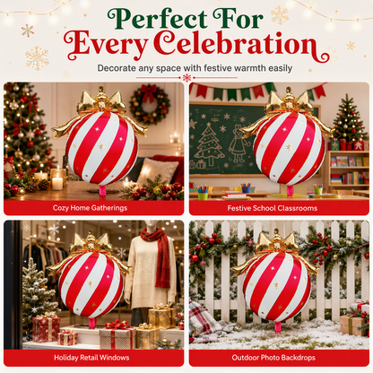 Christmas Bowknot Hanging Balloons