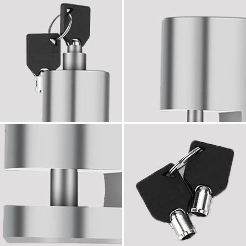 🏍️ Motorcycle & Bicycle Disc Brake Lock with Push-to-Lock Design